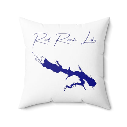 Iowa  Red  Rock  Lake  Pillow  front  position  view  from  back  20  x  20.webp