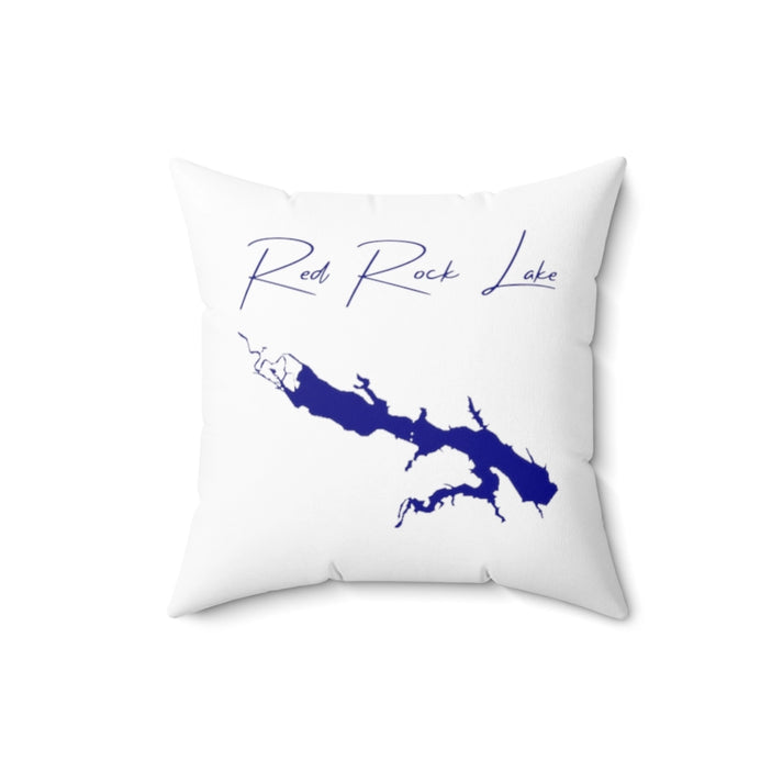 Iowa  Red  Rock  Lake  Pillow  front  position  view  from  front  16  x  16.webp