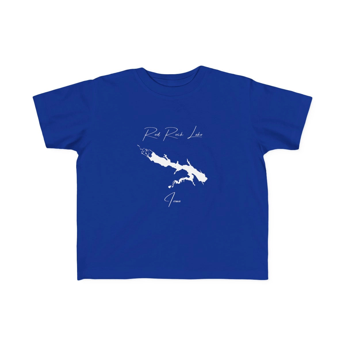 Iowa  Red  Rock  Lake  Toddler  T-shirt  front  position  view  from  front  royal.webp