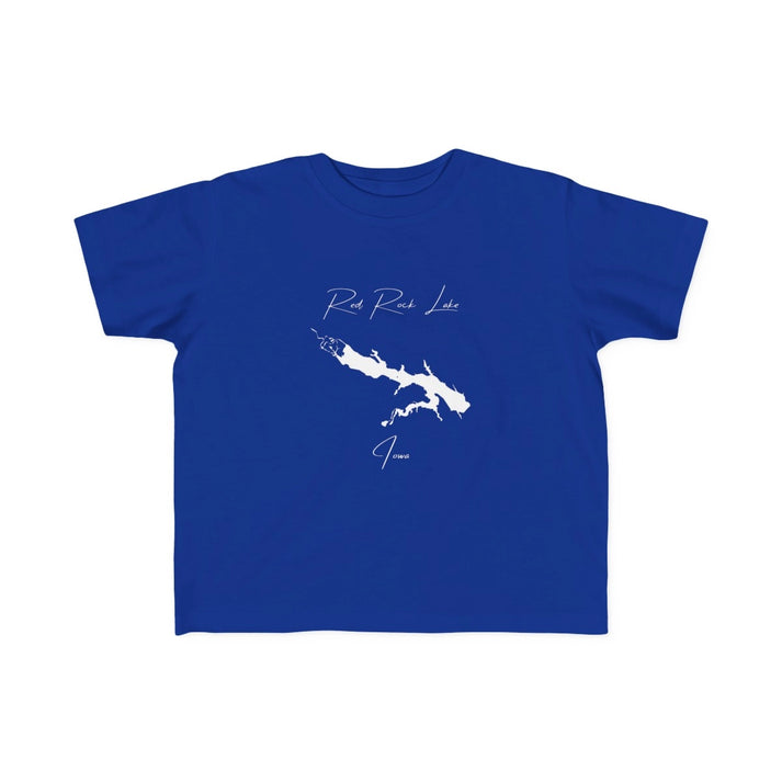 Iowa  Red  Rock  Lake  Toddler  T-shirt  front  position  view  from  front  royal.webp