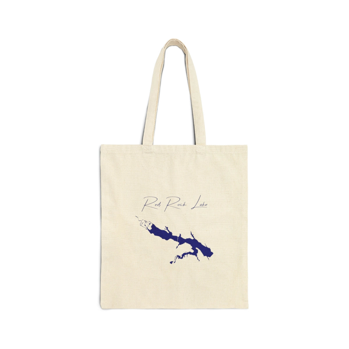 Iowa  Red  Rock  Lake  Tote  Bag  front  position  view  from  front  15  x  16.webp