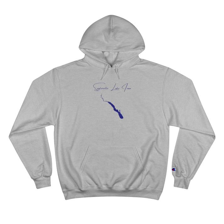 Iowa  Saylorville  Lake  Hoodie  front  position  view  from  front  light  steel.webp