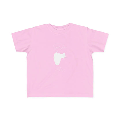 Iowa  Spirit  Lake  Toddler  T-shirt  front  position  view  from  front  pink.webp