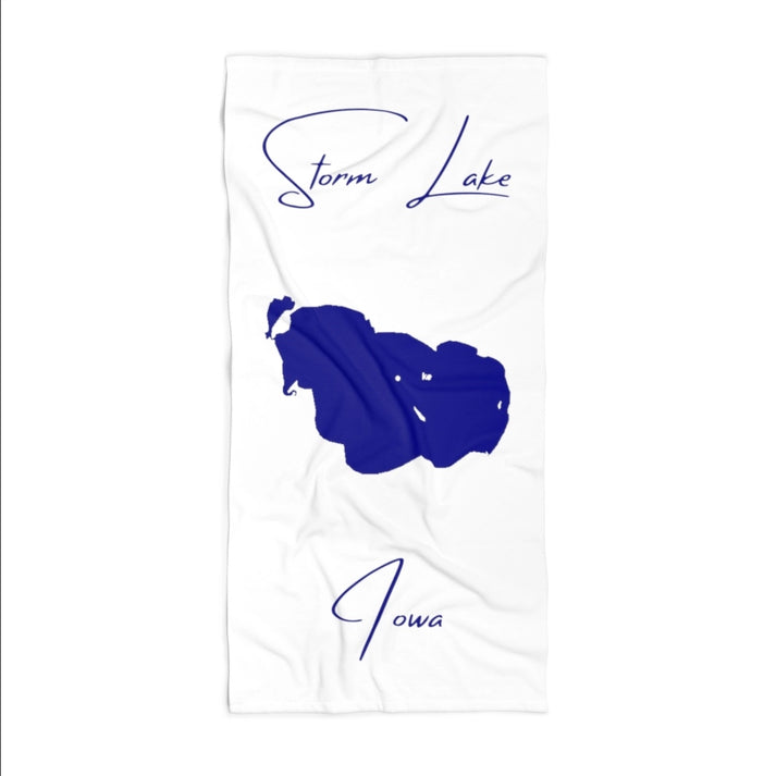 Iowa  Storm  Lake  Beach  Towel  front  position  view  from  front  36  x  72.webp