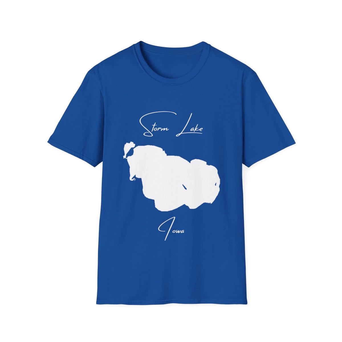 Iowa  Storm  Lake  T-shirt  front  position  view  from  front  royal.webp