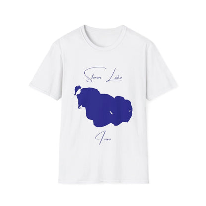 Iowa  Storm  Lake  T-shirt  front  position  view  from  front  white.webp