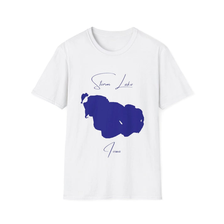 Iowa  Storm  Lake  T-shirt  front  position  view  from  front  white.webp
