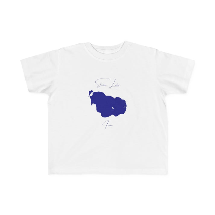Iowa  Storm  Lake  Toddler  T-shirt  front  position  view  from  front  white.webp