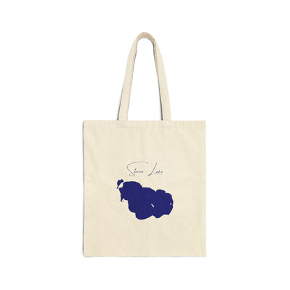 Iowa  Storm  Lake  Tote  Bag  front  position  view  from  front  15  x  16.webp