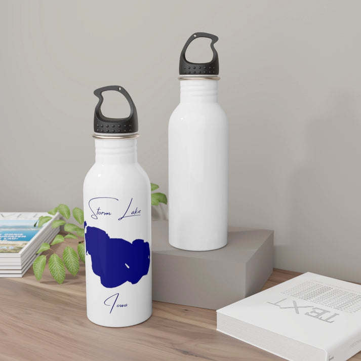 Iowa  Storm  Lake  Water  bottle  other  position  view  from  context-2  white.webp