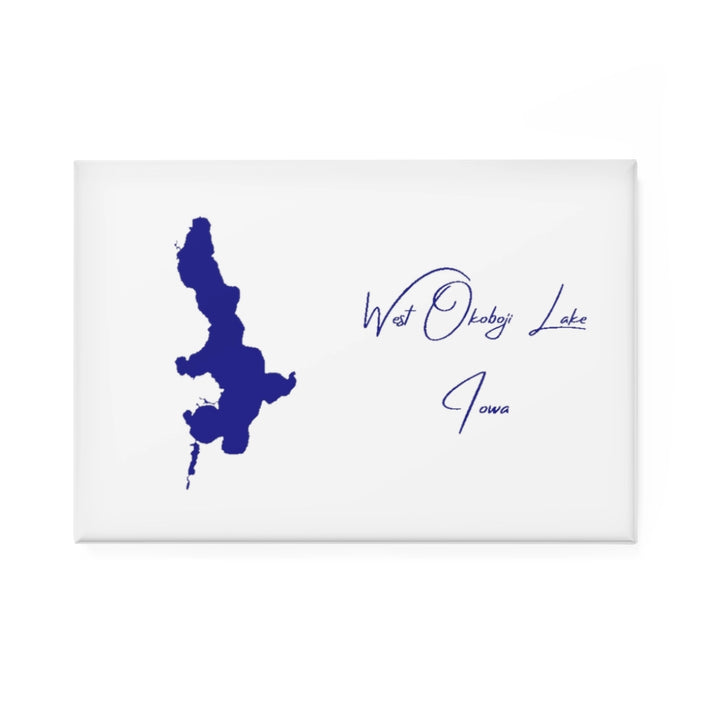 Iowa  West  Okoboji  Lake  Magnet  front  position  view  from  front  2  x  3.webp