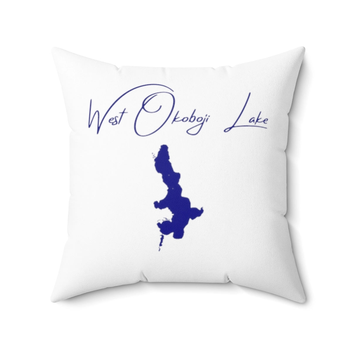 Iowa  West  Okoboji  Lake  Pillow  front  position  view  from  back  20  x  20.webp
