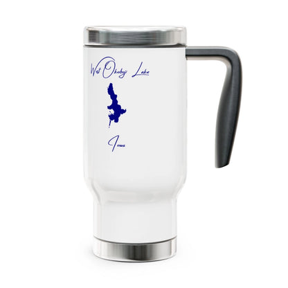 Iowa  West  Okoboji  Lake  Travel  Mug  other  position  view  from  right  14oz.webp