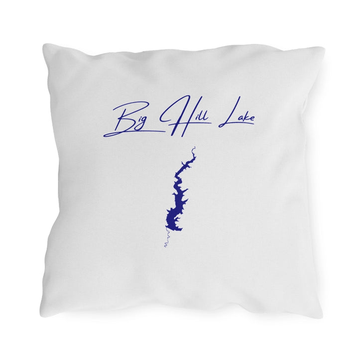 Kansas  Big  Hill  Lake  Outdoor  Pillow  back  position  view  from  back  18  x  18.webp