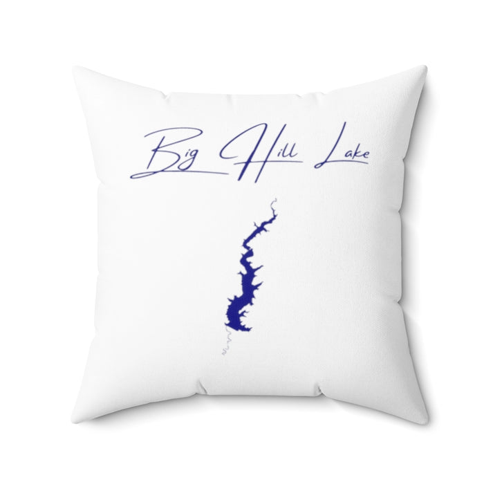 Kansas  Big  Hill  Lake  Pillow  front  position  view  from  back  20  x  20.webp