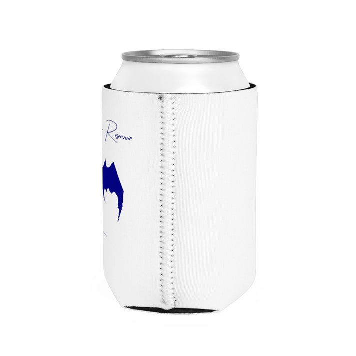 Kansas  Bone  Creek  Reservoir  Can  Koozie  all  position  view  from  right  white.webp