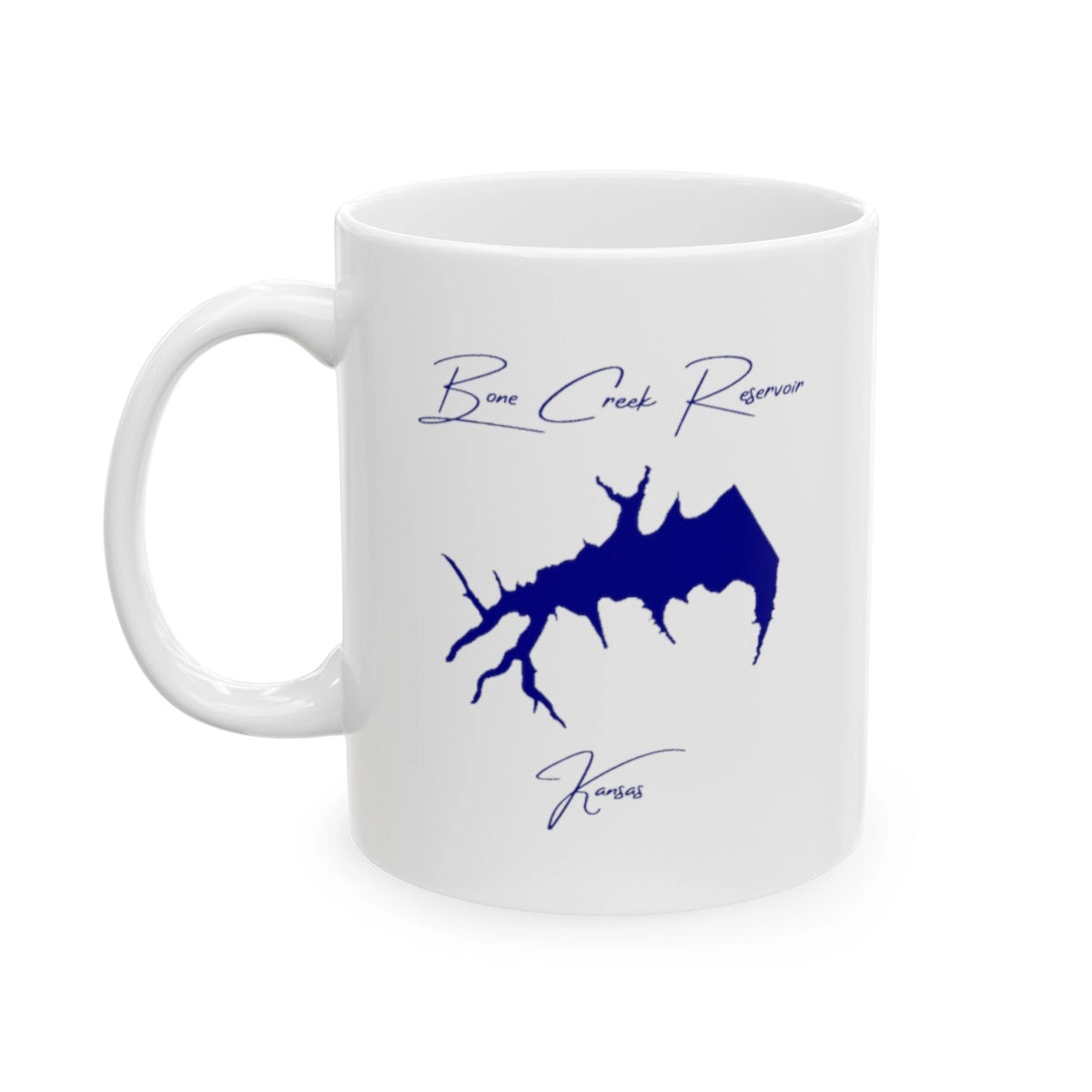 Kansas  Bone  Creek  Reservoir  Ceramic  Mug  other  position  view  from  left  11oz.webp