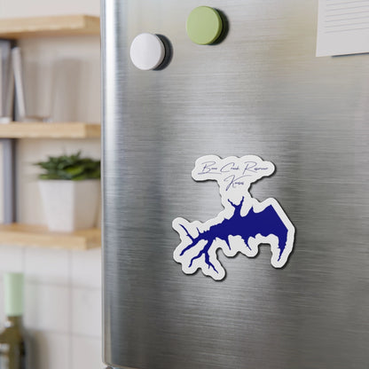 Kansas  Bone  Creek  Reservoir  Die  Cut  Magnet  front  position  view  from  context-2  4  x  4.webp