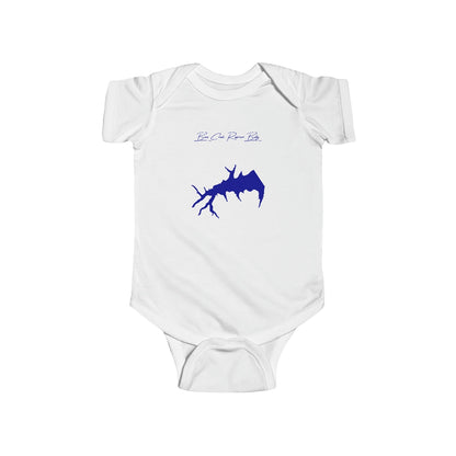 Kansas  Bone  Creek  Reservoir  Onesie  front  position  view  from  front  white.webp