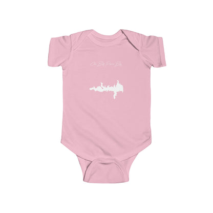 Kansas  Cedar  Bluff  Reservoir  Onesie  front  position  view  from  front  pink.webp
