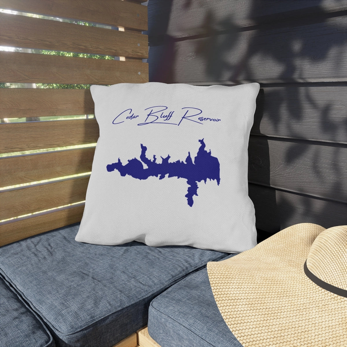 Kansas  Cedar  Bluff  Reservoir  Outdoor  Pillow  front  position  view  from  context-1  18  x  18.webp