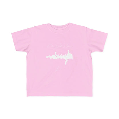 Kansas  Cedar  Bluff  Reservoir  Toddler  T-shirt  front  position  view  from  front  pink.webp