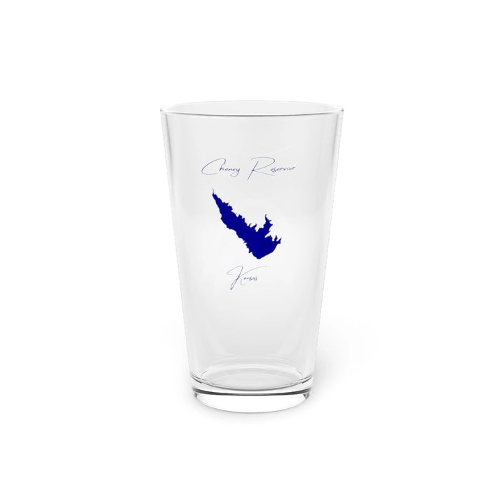 Kansas  Cheney  Reservoir  16oz  Pint  Glass  front  position  view  from  front  16oz.webp