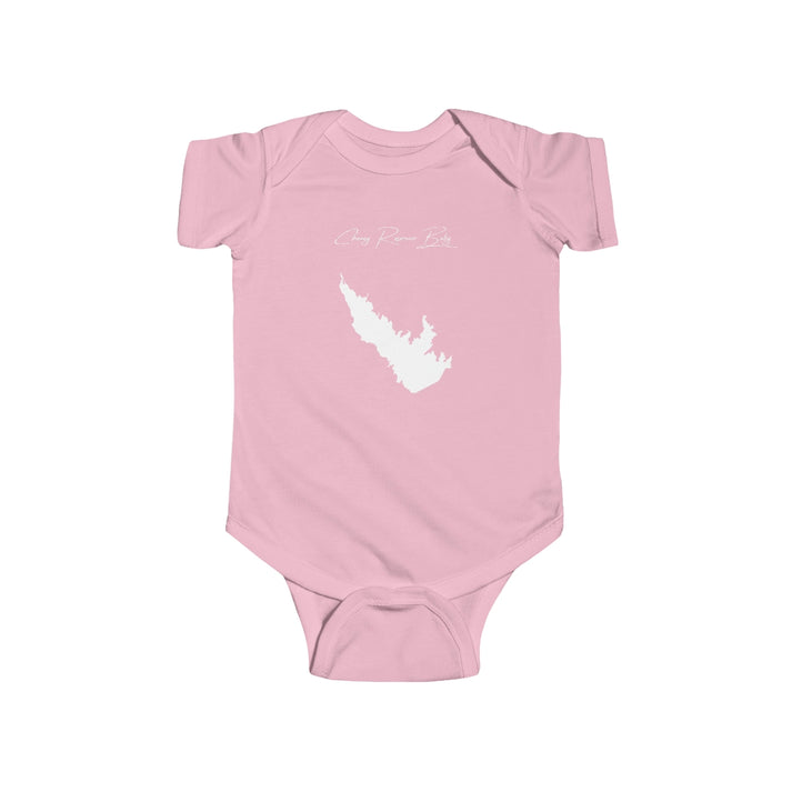 Kansas  Cheney  Reservoir  Onesie  front  position  view  from  front  pink.webp