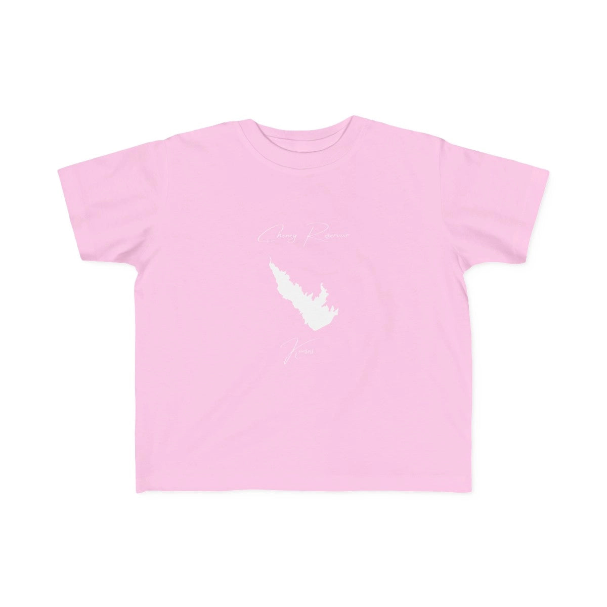 Kansas  Cheney  Reservoir  Toddler  T-shirt  front  position  view  from  front  pink.webp