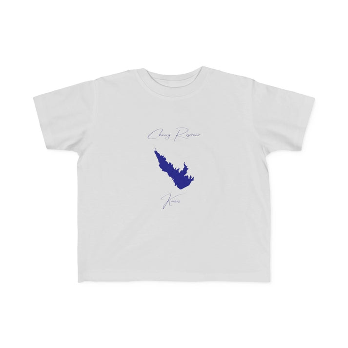 Kansas  Cheney  Reservoir  Toddler  T-shirt  front  position  view  from  front  silver.webp