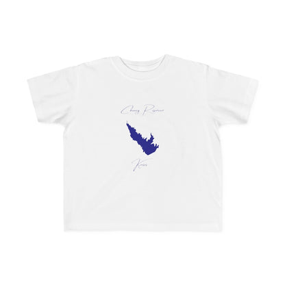 Kansas  Cheney  Reservoir  Toddler  T-shirt  front  position  view  from  front  white.webp