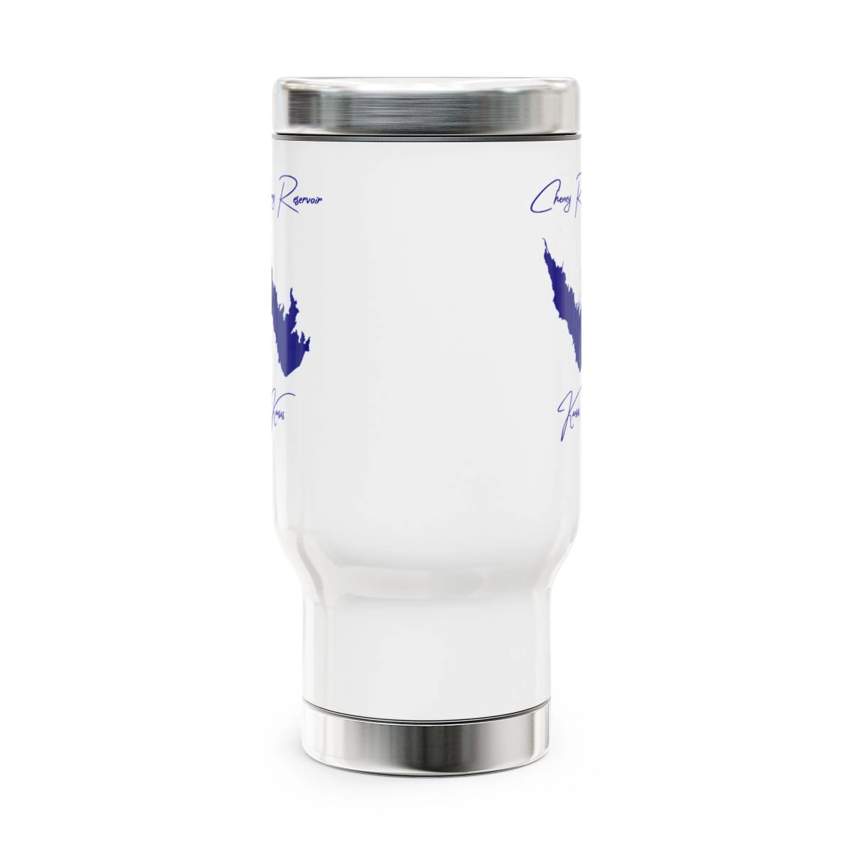 Kansas  Cheney  Reservoir  Travel  Mug  other  position  view  from  front  14oz.webp