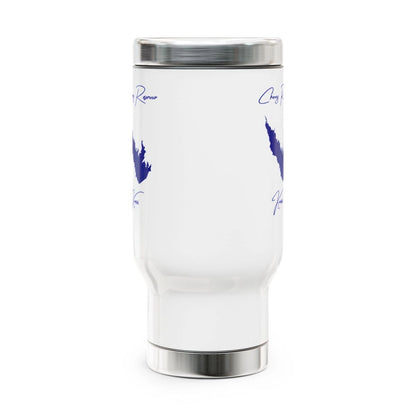 Kansas  Cheney  Reservoir  Travel  Mug  other  position  view  from  front  14oz.webp