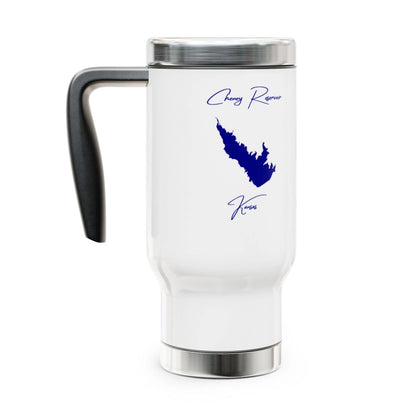Kansas  Cheney  Reservoir  Travel  Mug  other  position  view  from  left  14oz.webp