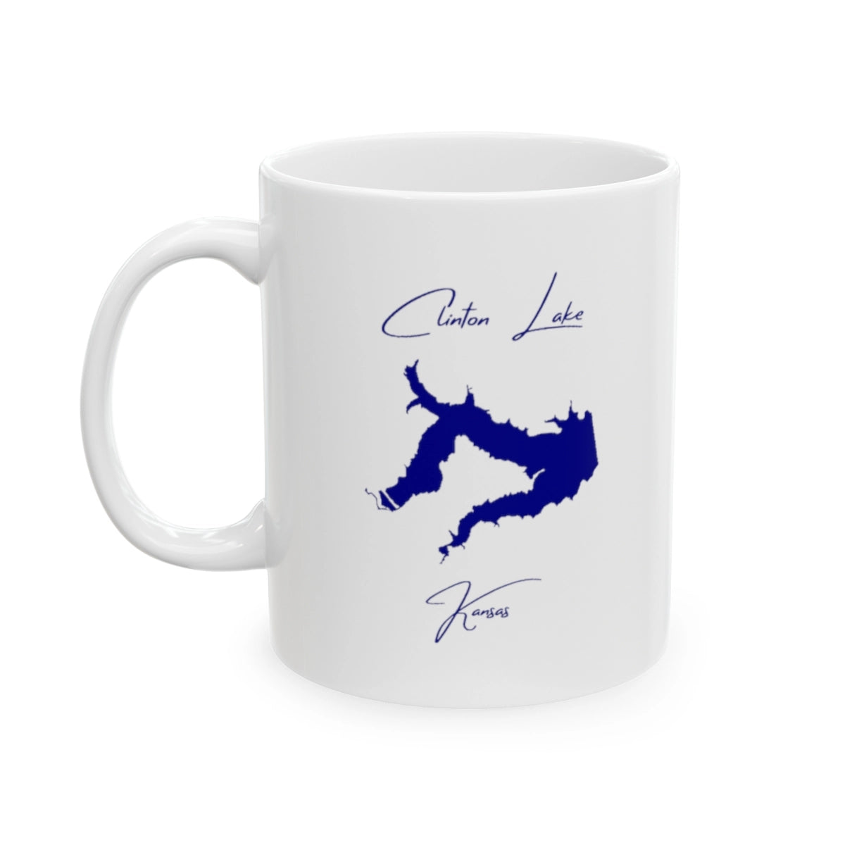 Kansas  Clinton  Lake  Ceramic  Mug  other  position  view  from  left  11oz.webp