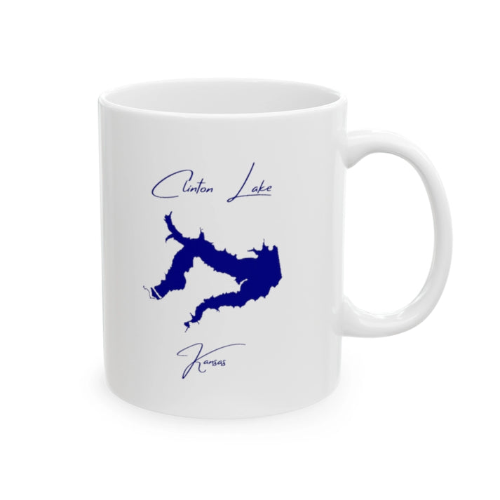 Kansas  Clinton  Lake  Ceramic  Mug  other  position  view  from  right  11oz.webp