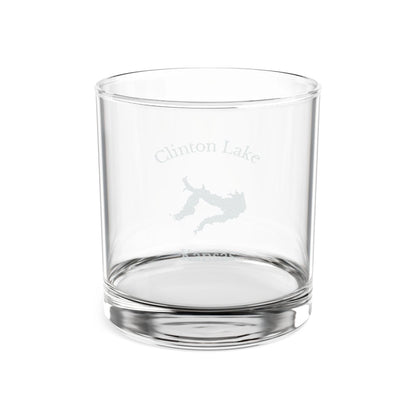 Kansas  Clinton  Lake  Engraved  Whiskey  Glass  other  position  view  from  front  10.5oz.webp