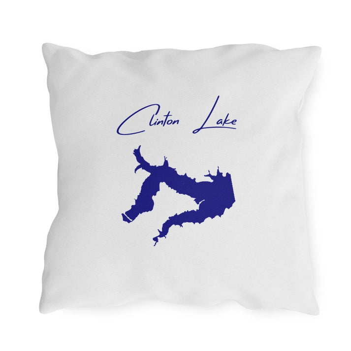 Kansas  Clinton  Lake  Outdoor  Pillow  back  position  view  from  back  18  x  18.webp
