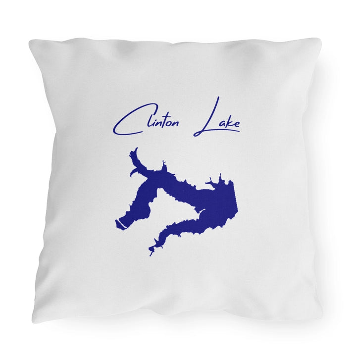 Kansas  Clinton  Lake  Outdoor  Pillow  front  position  view  from  front  20  x  20.webp