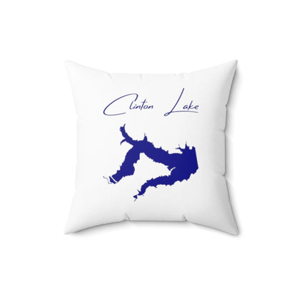 Kansas  Clinton  Lake  Pillow  front  position  view  from  front  16  x  16.webp