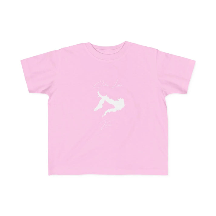 Kansas  Clinton  Lake  Toddler  T-shirt  front  position  view  from  front  pink.webp