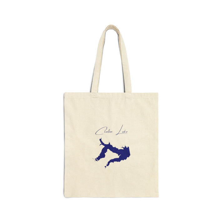 Kansas  Clinton  Lake  Tote  Bag  back  position  view  from  back  15  x  16.webp