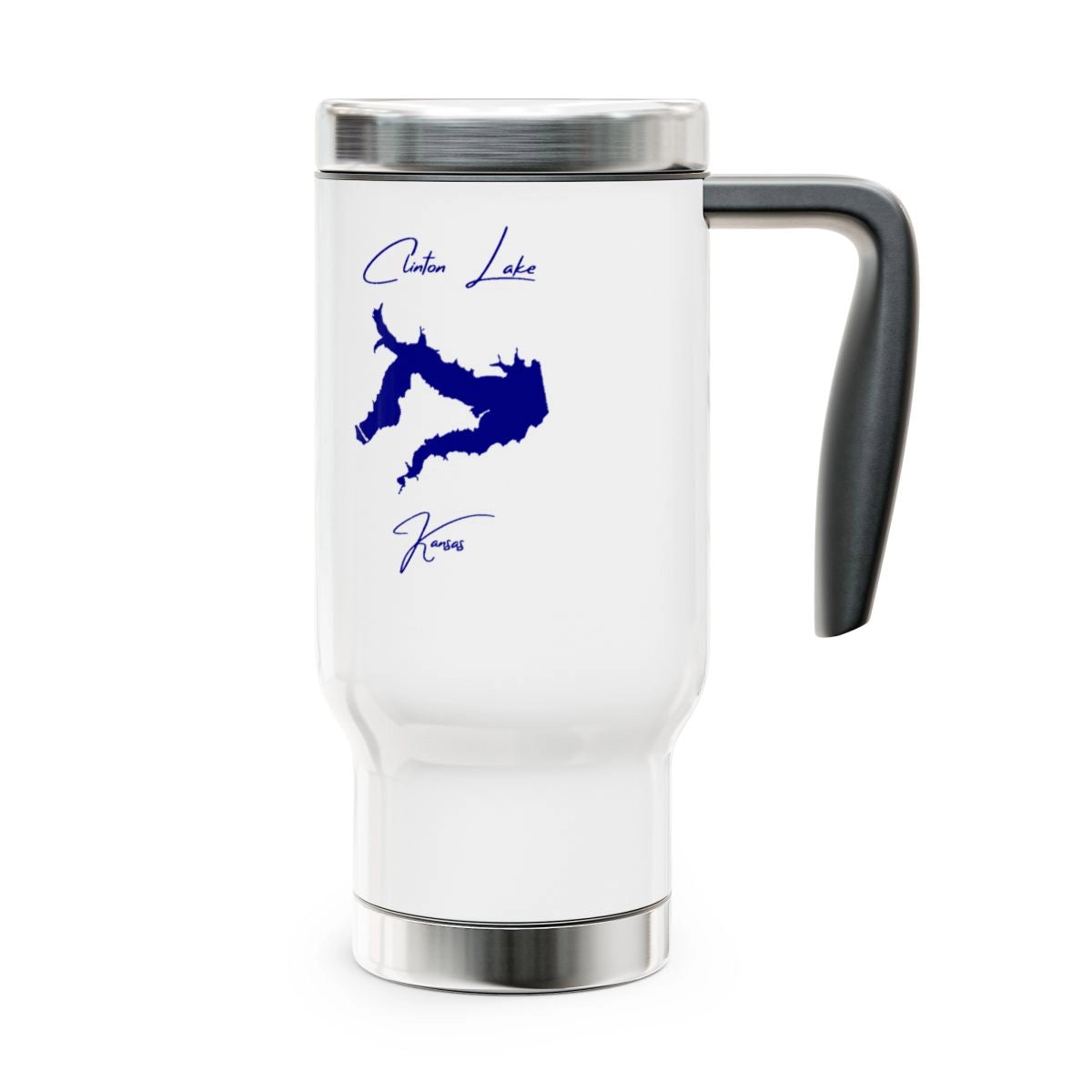 Kansas  Clinton  Lake  Travel  Mug  other  position  view  from  right  14oz.webp
