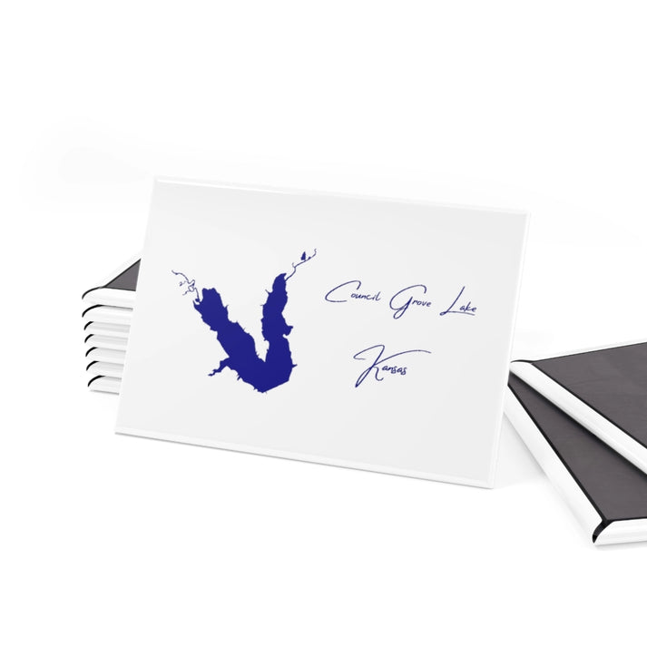 Kansas  Council  Grove  Lake  Magnet  front  position  view  from  set  2  x  3.webp