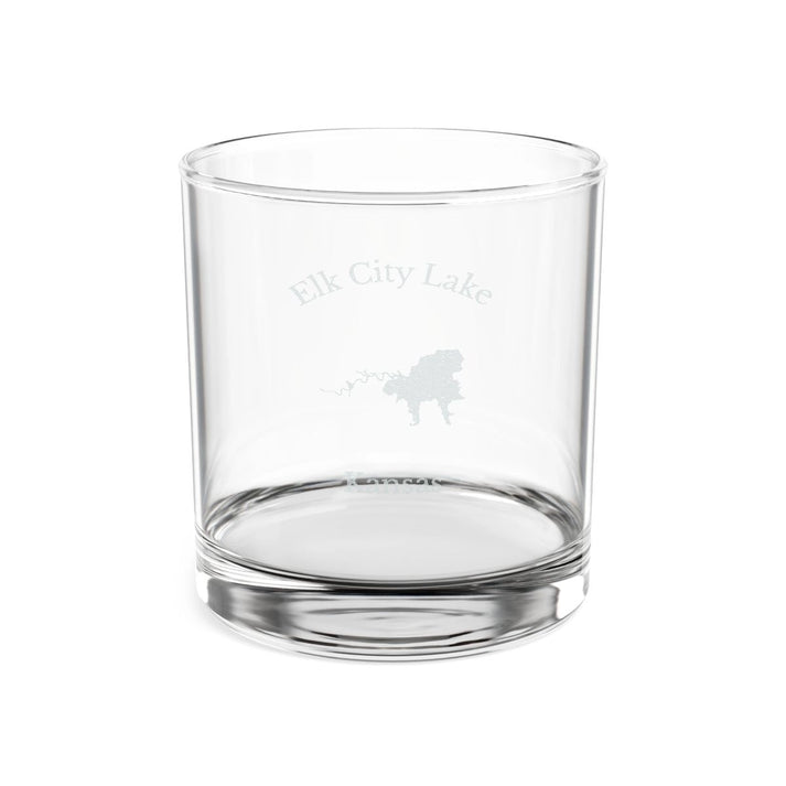 Kansas  Elk  City  Lake  Engraved  Whiskey  Glass  other  position  view  from  front  10.5oz.webp