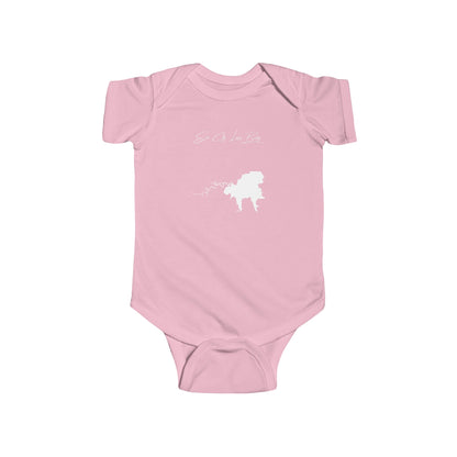 Kansas  Elk  City  Lake  Onesie  front  position  view  from  front  pink.webp
