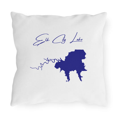 Kansas  Elk  City  Lake  Outdoor  Pillow  back  position  view  from  back  16  x  16.webp