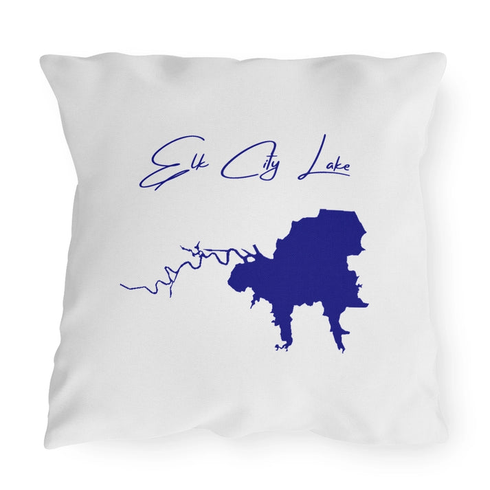 Kansas  Elk  City  Lake  Outdoor  Pillow  front  position  view  from  front  20  x  20.webp