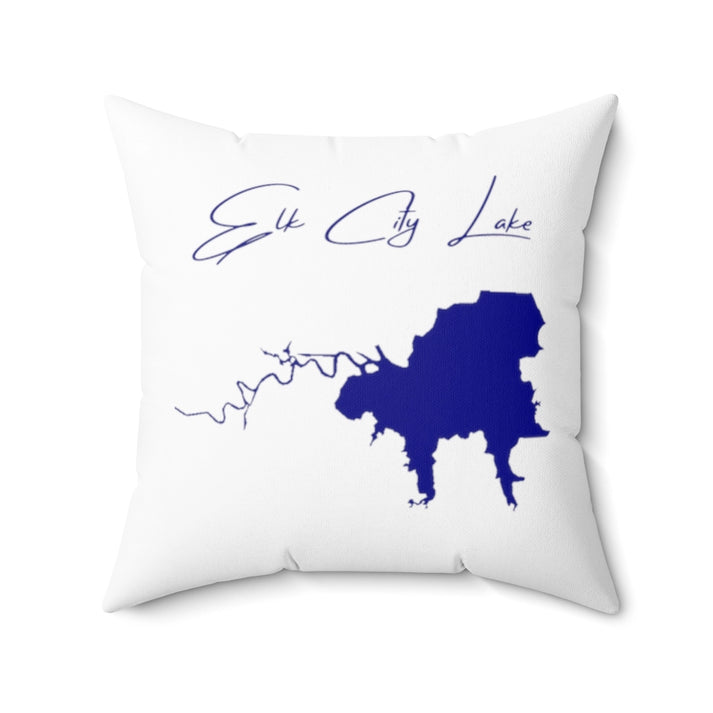 Kansas  Elk  City  Lake  Pillow  front  position  view  from  front  20  x  20.webp