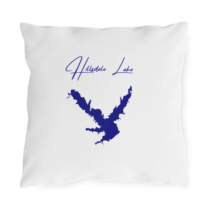 Kansas  Hillsdale  Lake  Outdoor  Pillow  front  position  view  from  front  16  x  16.webp